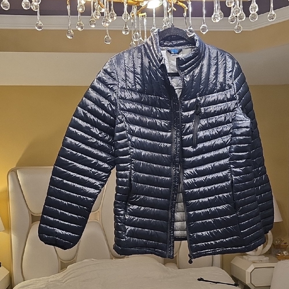 Spire Elegant Black Puffer Jacket for Women NWOT